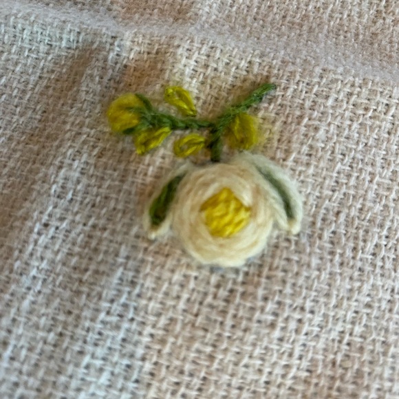 Anthro-inspired VNT Wool peruvian Mid century coverlet - Picture 3 of 8